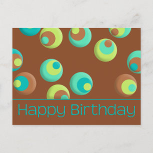 Carte Postale Joyeux anniversaire