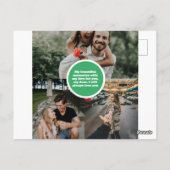 Carte Postale Joyeux anniversaire à ton fils, à ton mari, sacré (Dos)