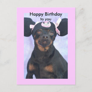 Carte Postale Joyeux anniversaire, à vous