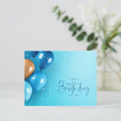Carte Postale Joyeux anniversaire à vous (Debout devant)
