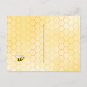 Carte Postale Joyeux anniversaire abeilles à bourdons fête sauvo (Dos)