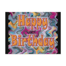 Joyeux anniversaire Abstrait