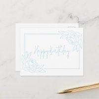 Joyeux Anniversaire Antique Rose