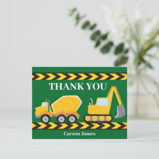 Carte Postale Joyeux anniversaire aux garçons, merci pour la voi (Debout devant)