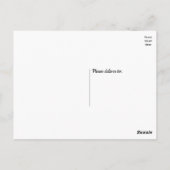 Carte Postale Joyeux anniversaire Black Labrador Retriever Chien (Dos)