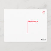 Carte Postale Joyeux anniversaire Black Labrador Retriever Chien (Dos)