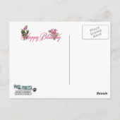 Carte Postale Joyeux anniversaire - Boxer - Vindy (Dos)