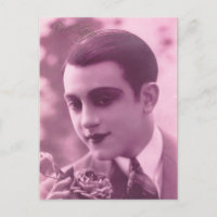 Carte postale "Joyeux anniversaire" ca. 1910