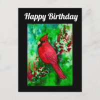 Joyeux Anniversaire Cardinal du Nord Beau
