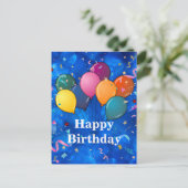 Carte Postale "Joyeux Anniversaire," Célébration,  (Debout devant)