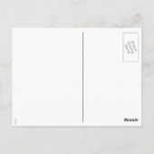 Carte Postale Joyeux anniversaire Chaleureux Hanoukka Salutation (Dos)