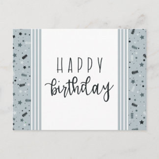 Carte Postale Joyeux Anniversaire, Chiropratique