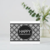 Carte Postale Joyeux anniversaire (cinderStripe) (Debout devant)