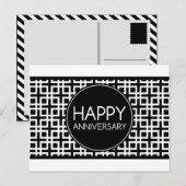 Carte Postale Joyeux anniversaire (cinderStripe) (Devant / Derrière)