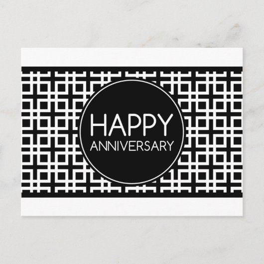 Carte Postale Joyeux anniversaire (cinderStripe) (Devant)