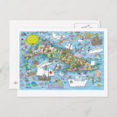 Carte Postale Joyeux anniversaire cubain (Devant / Derrière)