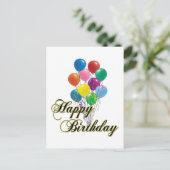 Carte Postale Joyeux anniversaire - D4 (Debout devant)