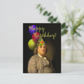 Carte Postale Joyeux Anniversaire De Ben Franklin (Debout devant)