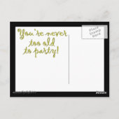 Carte Postale Joyeux Anniversaire De Ben Franklin (Dos)