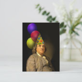 Carte Postale Joyeux anniversaire de Ben Franklin (Debout devant)
