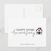 Carte Postale Joyeux anniversaire de l'immobilier professionnel (Devant / Derrière)