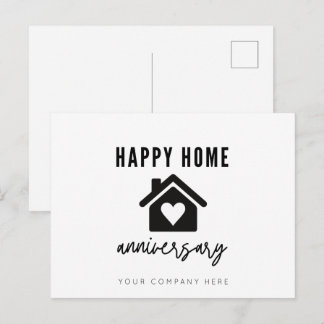 Carte Postale Joyeux Anniversaire de Maison