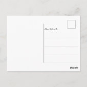 Carte Postale Joyeux anniversaire de tournesol (Dos)