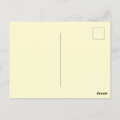 Carte Postale Joyeux anniversaire drôle BigFoot Sasquatch (Dos)