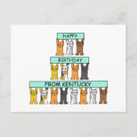 Joyeux anniversaire du Kentucky Cartoon Cats