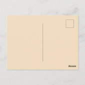 Carte Postale Joyeux Anniversaire Écureuil Rétro Mignon (Dos)