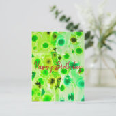 Carte Postale Joyeux anniversaire élégant (Debout devant)