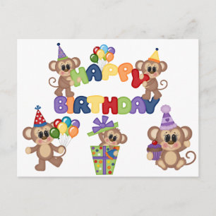 Carte Postale Joyeux Anniversaire Enfants