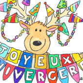 Carte Postale Joyeux Anniversaire - français