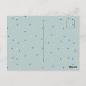 Carte Postale Joyeux anniversaire Français, bouledogue (Dos)