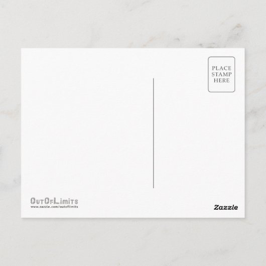 Carte Postale Joyeux Anniversaire ! Gâteau (Dos)