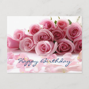 Carte Postale Joyeux anniversaire glamour
