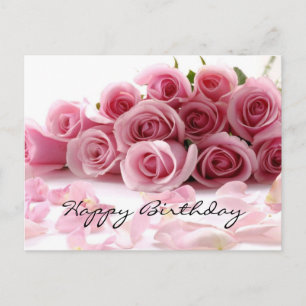 Carte Postale Joyeux anniversaire glamour