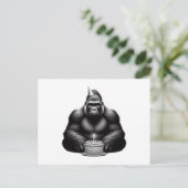 Carte Postale Joyeux Anniversaire Gorille (Debout devant)