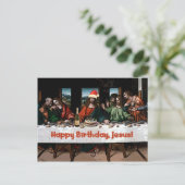 Carte Postale Joyeux anniversaire, Jésus ! (Debout devant)