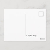 Carte Postale Joyeux anniversaire joli rose chaud couleur rose f (Dos)