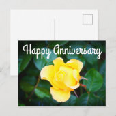 Carte Postale Joyeux Anniversaire Marche sur le Soleil Rose #1 (Devant / Derrière)