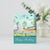 Carte Postale Joyeux Anniversaire Märchen (Debout devant)