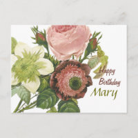 Joyeux anniversaire Mary CC0129