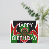 Carte Postale Joyeux anniversaire mignonne Nice et belle (Debout devant)