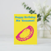 Carte Postale Joyeux anniversaire moi Ansome (Debout devant)