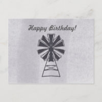 Joyeux Anniversaire Moulin à Vent de Toutes Occasi
