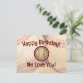 Carte Postale Joyeux Anniversaire Nous Vous Aimons ! (Debout devant)