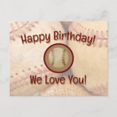 Carte Postale Joyeux Anniversaire Nous Vous Aimons ! (Devant)