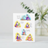 Carte postale Joyeux anniversaire par Nicole Janes (Debout devant)