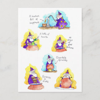 Carte postale Joyeux anniversaire par Nicole Janes